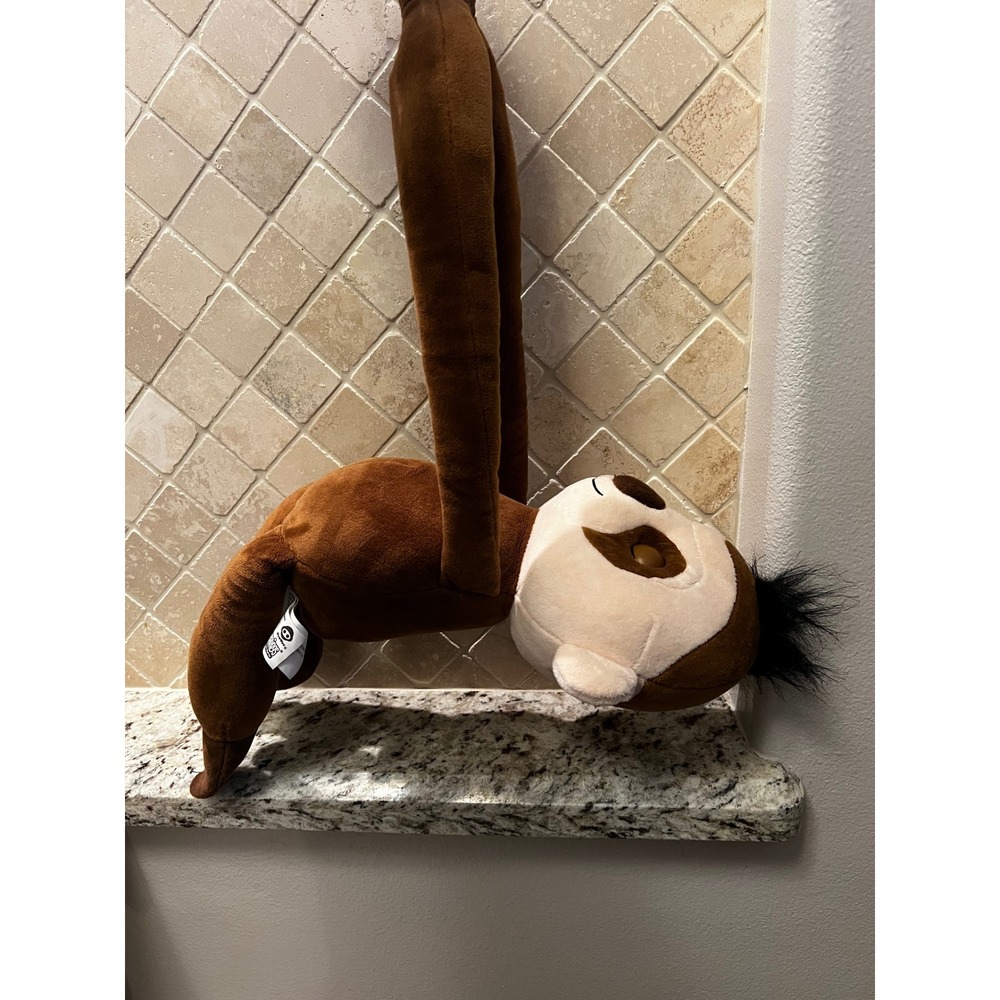 WowWee‎ Fingerlings Kingsley the Sloth Brown Plush Stuffed Animal Toy 2018 18 in - Picture 4 of 5